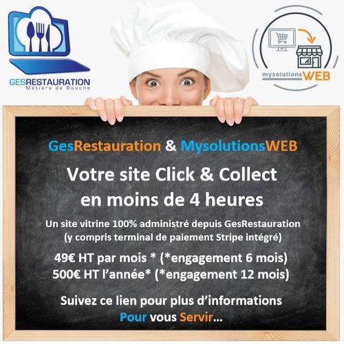 Click & Collect en 4 heures - Restaurants stations de ski - Urgent Click & Collect en 4 heures - Restaurants stations de ski - Urgent