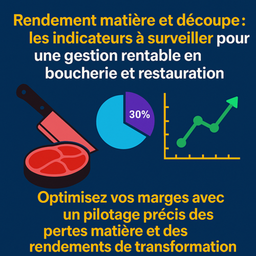 Boucherie - charcuterie : quels indicateurs pour une gestion rentable